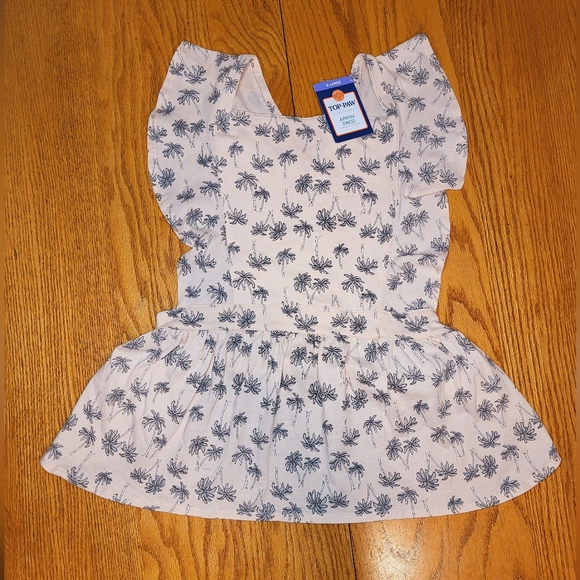 - ✨️🐾NEW Top Paw Pink Palm Dress XL - Picture 1 of 3